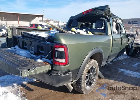 2024 Ram 2500 Power Wagon Rebel 4X4 6'4 Box from USA, damaged, VIN 3C6UR5EJXRG101908